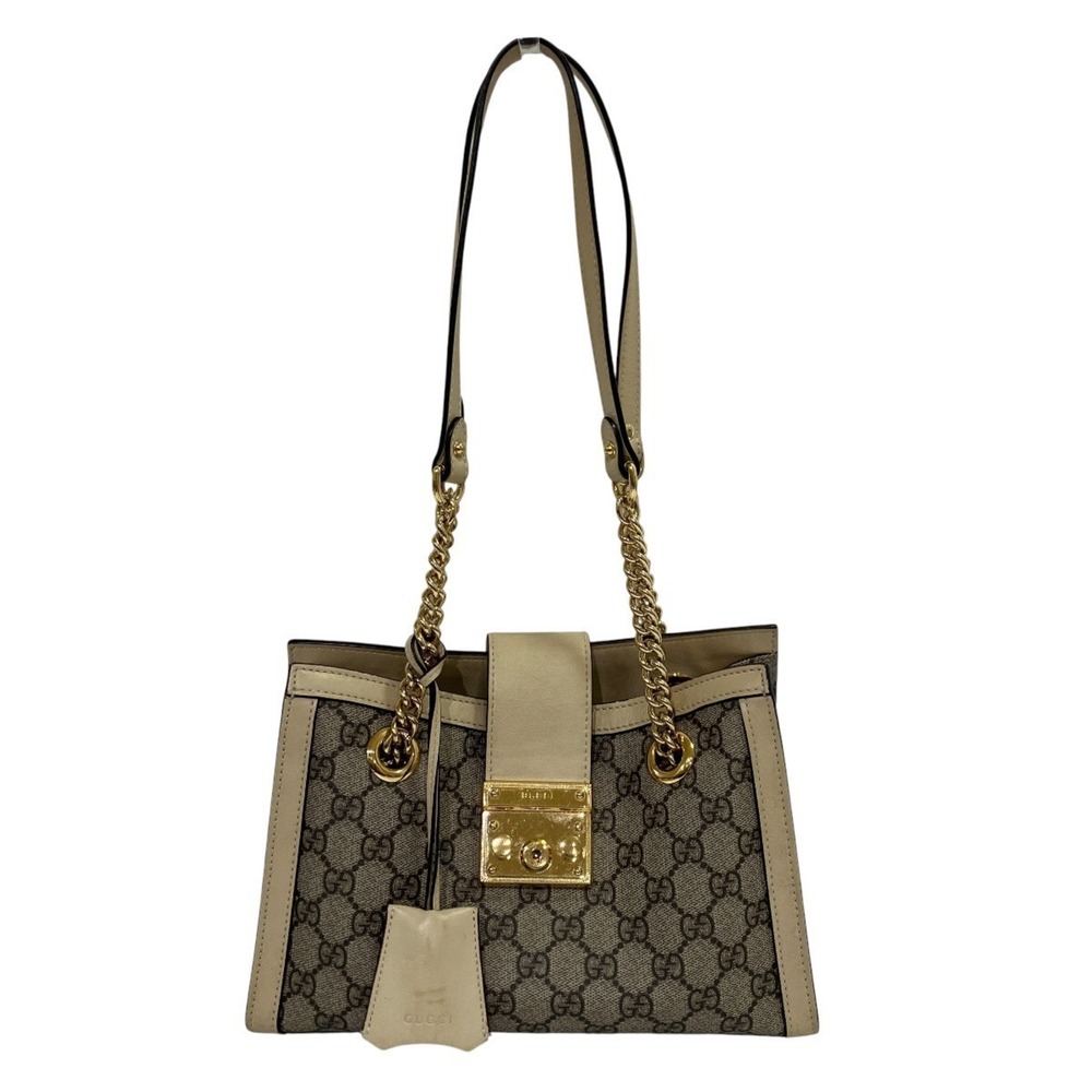 Gucci GG Small Tote Bag Supreme Leather 498156